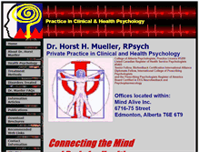 Tablet Screenshot of drmueller-healthpsychology.com